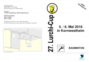 Ausschreibung 27. Lurchi-Cup 2018