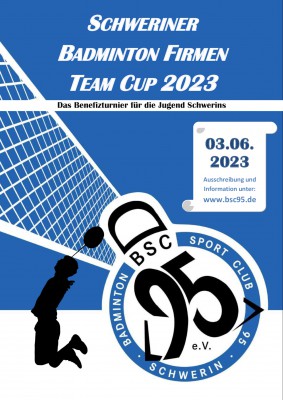Ausschreibung Schweriner Badminton Firmen Team Cup