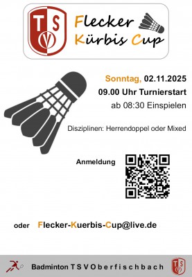 Ausschreibung Flecker Kürbis Cup 2025