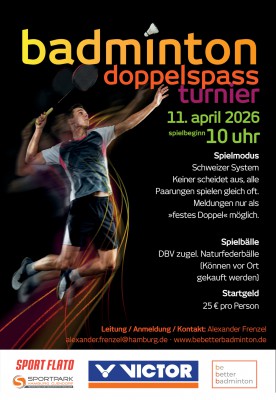 Ausschreibung Doppel Spaßturnier Öjendorf