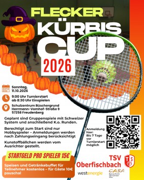 Ausschreibung Flecker Kürbis Cup 2026