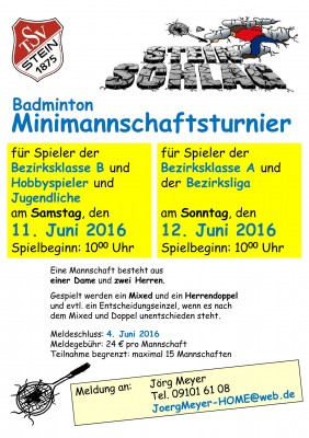 Abbildung der Ausschreibung