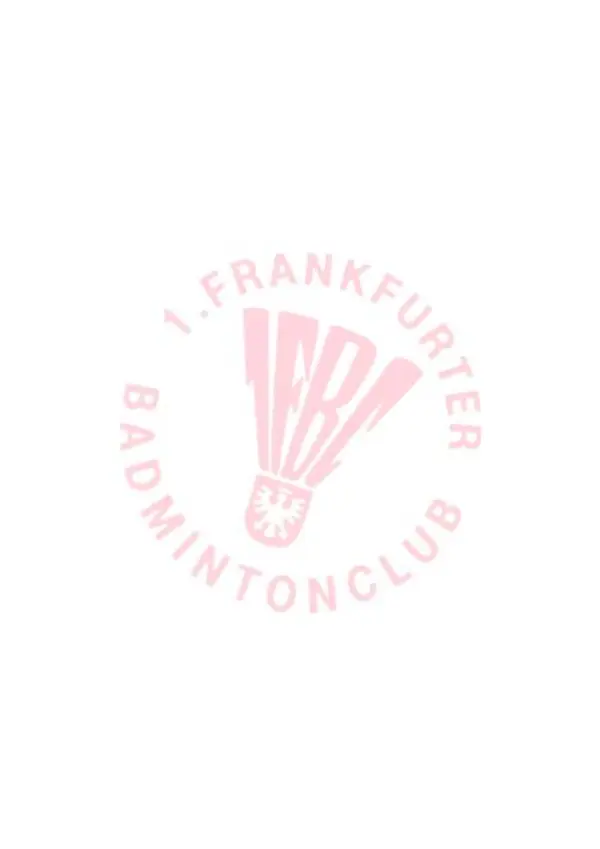 Ausschreibung 20. Frankfurter Badmintonturnier 2018